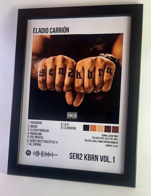 Álbum Enmarcado "SEN2 KBRN" - Eladio Carrión (2022)