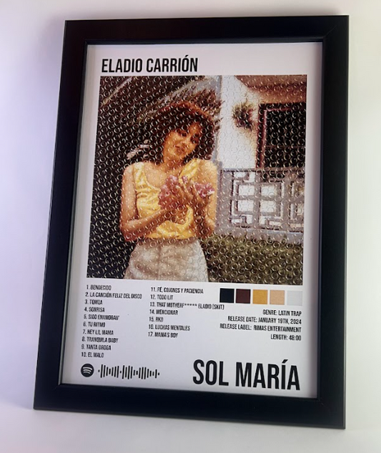 Álbum Enmarcado "Sol María" - Eladio Carrión (2019)